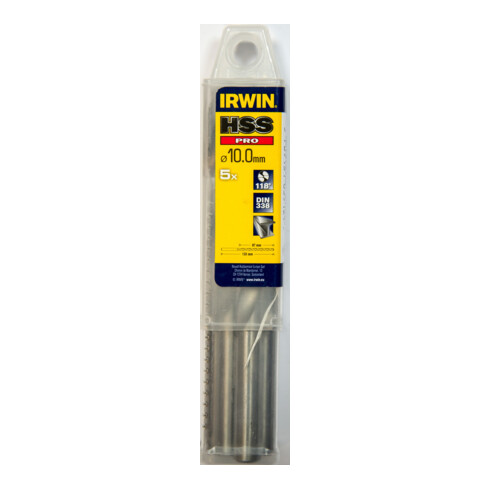 Irwin Metallbohrer HSS 10,0x133x87mm