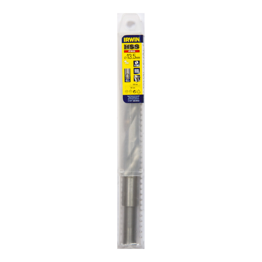 Irwin Metallbohrer HSS 13,5x160x108mm SB10