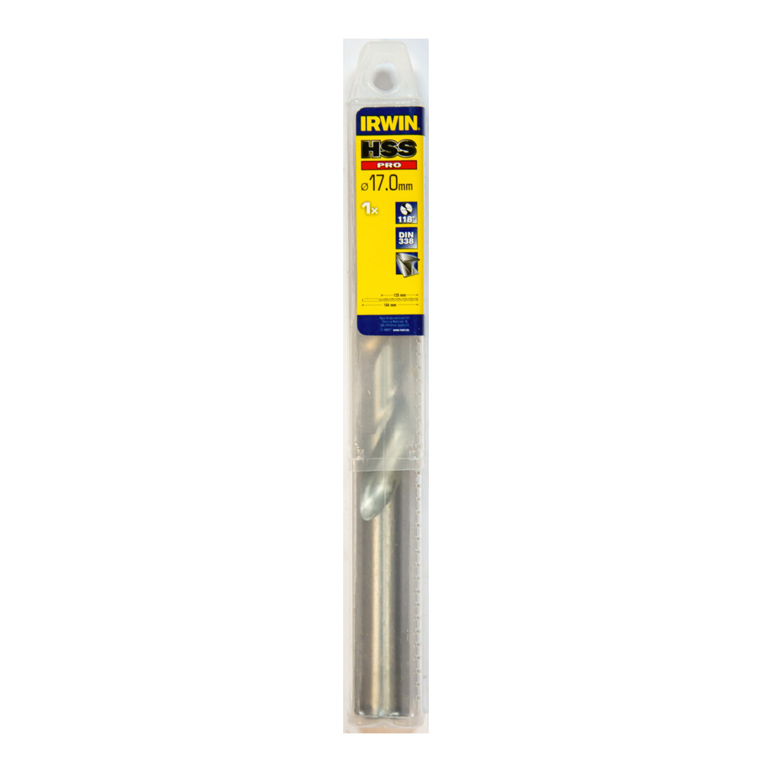 Irwin Metallbohrer HSS 17,0x184x125mm SB13