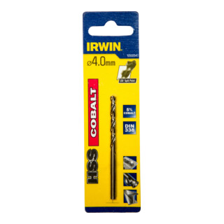 Irwin Metallbohrer HSS-Co 4,0x75x43mm