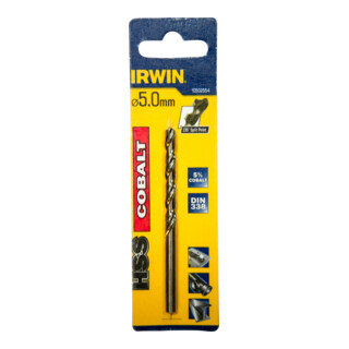 Irwin Metallbohrer HSS-Co 5,0x86x52mm