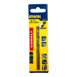 Irwin Metallbohrer HSS-Co 6,0x93x57mm