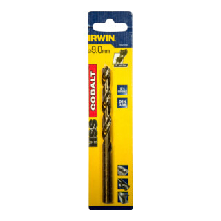 Irwin Metallbohrer HSS-Co 9,0x125x81mm