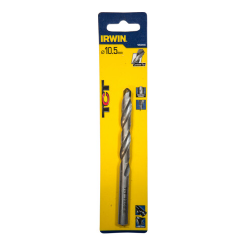 Irwin Metallbohrer HSS-TCT 10,5x133x87mm