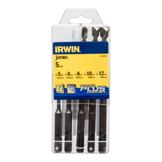 Irwin Set de 5 forets à percussion SDS-plus