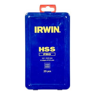 Irwin Set de 5 forets métal HSS-Co