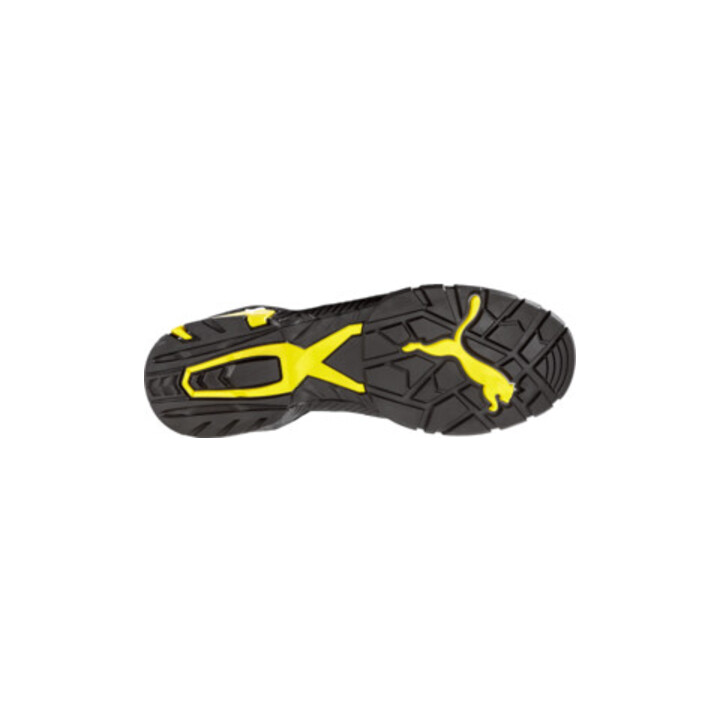 ISM Chaussure de sécurité Ams.Low Taille 40 noir/jaune cuir S3 SRC EN20345 PUMA
