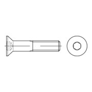 ISO 10642 Vis à tête fraisée à six pans creux, acier inoxydable A4 M24x140 HP