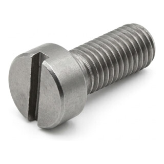 ISO 1207 Zylinderkopfschraube M8x40 Polyamid blank Schlitz