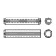 ISO 13337 Spannstift (Spannhülse), leichte Ausführung, FST 21x85 HP 0-1