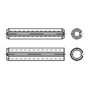 ISO 13337 Spannstift (Spannhülse), leichte Ausführung, FST 21x85 HP 0