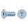 ISO 14581 Senkkopfschraube mit Innensechsrund (TX), Edelstahl, blank-1