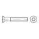 ISO 14581 Senkschrauben mit Innensechsrund  A 4 M 8 x 20 -T45 A 4 S