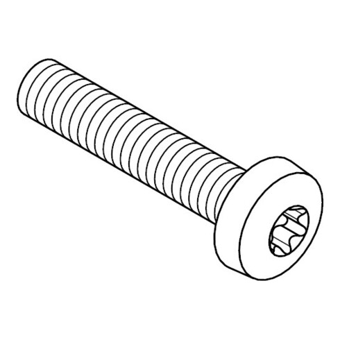 ISO 14583 Flachkopfschraube mit Innensechsrund, 4.8 galZn ISR M6x20 KP