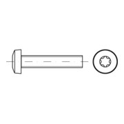 ISO 14583 Flachkopfschraube VG M1,6x2 Edelstahl A2 blank T5