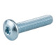 ISO 14583 Flachkopfschraube VG M5x6 Edelstahl A2 blank T25