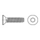ISO 14586 Senk-Blechschraube Form C mit Innensechsrund, ST galZn F ISR 3,5x22 HP-1