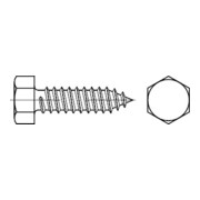 ISO 1479 Sechskant-Blechschraube, C mit Spitze, Edelstahl A2 C 4,2x50 HP