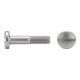 ISO 1580 Flachkopfschraube M5x45 Edelstahl A2 blank Schlitz