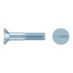 ISO 2009 Senkkopfschraube M4x20 Messing blank Schlitz