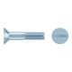 ISO 2009 Senkkopfschraube M6x60 Messing blank Schlitz