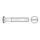 ISO 2010 LinsenSenkkopfschraube M5x70 Messing blank Schlitz