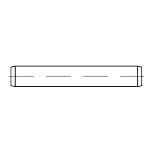 ISO 2338 Zylinderstift Toleranzfeld m6, Edelstahl A1 8 m6x32 HP
