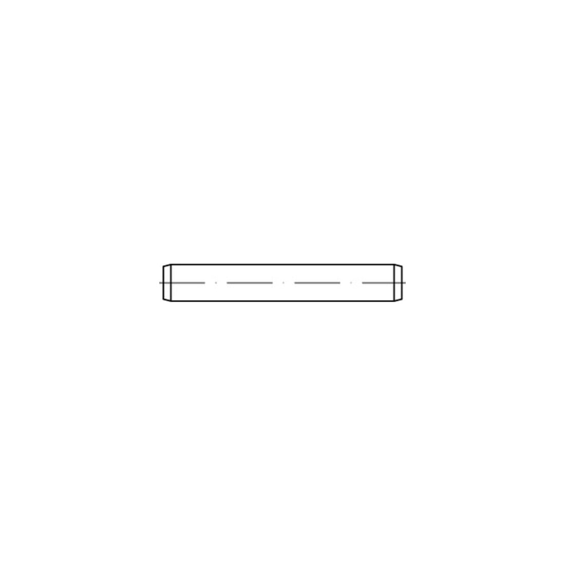 ISO 2338  Zylinderstifte A 4 5 m6 x 30 A 4 S