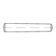 ISO 2339 Kegelstift Form B, gedreht, Kegel 1:50, Edelstahl A1 B 8x80 HP-1