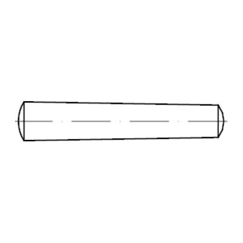 ISO 2339 Kegelstift Form B, gedreht, Kegel 1:50, ST B2,5 x40 HP