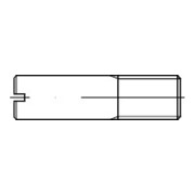 ISO 2342 Schaftschraube mit Kegelkuppe, mit Schlitz, 14H galZn M10x25 HP