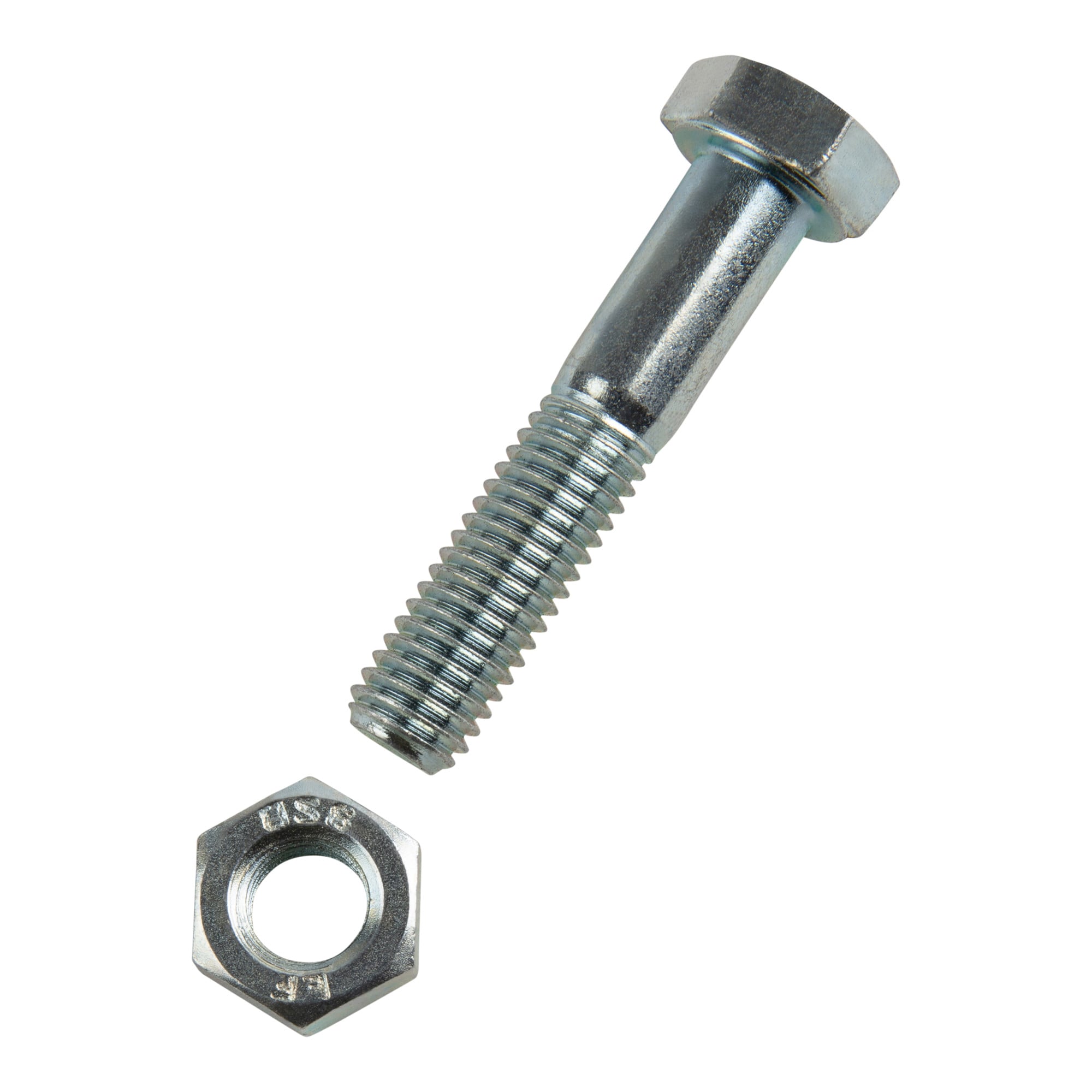 ISO 4014 SB-Schrauben-Garnituren 8.8 CE Mu M 10 x 50 galvanisch verzinkt SB nach EN 15048 gal Zn S ; Industrial Quality Supplies