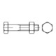 ISO 4014  SB-Schrauben-Garnituren 8.8U CE Mu M 12 x 45 tZn SB nach EN 15048 tZn S