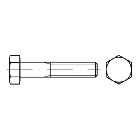 ISO 4014 Sechskant-Schaftschraube M20x75 Stahl 10.9 galvanisch verzinkt