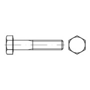 ISO 4014 Sechskantschraube mit Schaft, ISO-Schlüsselweiten, 10.9 galZn getemp. M24x110 HP