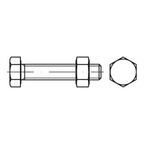 ISO 4017  SB-Schrauben-Garnituren 8.8U CE Mu M 10 x 40 tZn SB nach EN 15048 tZn S