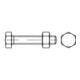 ISO 4017  SB-Schrauben-Garnituren 8.8U CE Mu M 10 x 55 tZn SB nach EN 15048 tZn S