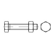 ISO 4017  SB-Schrauben-Garnituren 8.8U CE Mu M 16 x 70 tZn SB nach EN 15048 tZn S