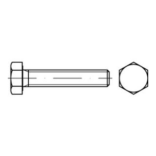 DIN 933 / ISO 4017 Sechskantschraube 1.7218 (25CrMo4) galv. verzinkt