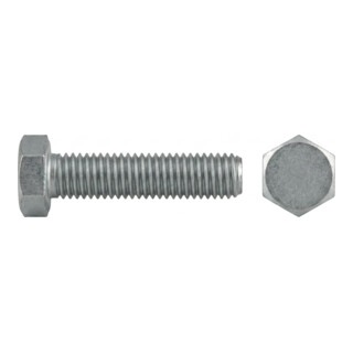 ISO 4017 Sechskantschraube VG Edelstahl A2 blank