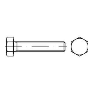 ISO 4017 Sechskantschraube VG M8x60 Stahl 12.9 blank