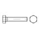 ISO 4017 Vis à tête hexagonale filetée jusqu'à la tête, clés ISO, inox A2 M6x35 KP-1