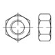 ISO 4032 Sechskantmutter, ISO-Schlüsselweiten, 1.7218 +QT galZn M24 HP-1