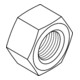 ISO 4032 Sechskantmutter, ISO-Schlüsselweiten, 8 flZnnc 480h-L flZn M12 HP-3