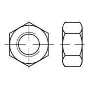 ISO 4032 Sechskantmutter, ISO-Schlüsselweiten, 8 flZnnc 480h-L flZn M6 HP