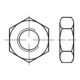 ISO 4035 Sechskantmutter niedrige Form, mit Fase, MS M8 KP-1