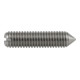 ISO 4766  Gewindestifte mit Kegelkuppe & Schlitz Messing M 3 x 5 Ms S