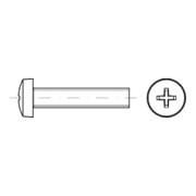 ISO 7045 Linsen-Schraube mit Phillips-Kreuzschlitz PH, Edelstahl A4 -H M2x10 HP