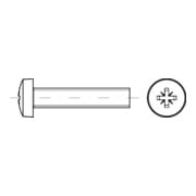ISO 7045 Vis à tête cylindrique Phillips PH, acier inox A2 -Z M3x8 HP-1
