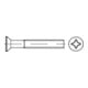 ISO 7046-1 Senkschraube mit Phillips-Kreuzschlitz PH, 4.8 galZn -H M3x12 HP-1